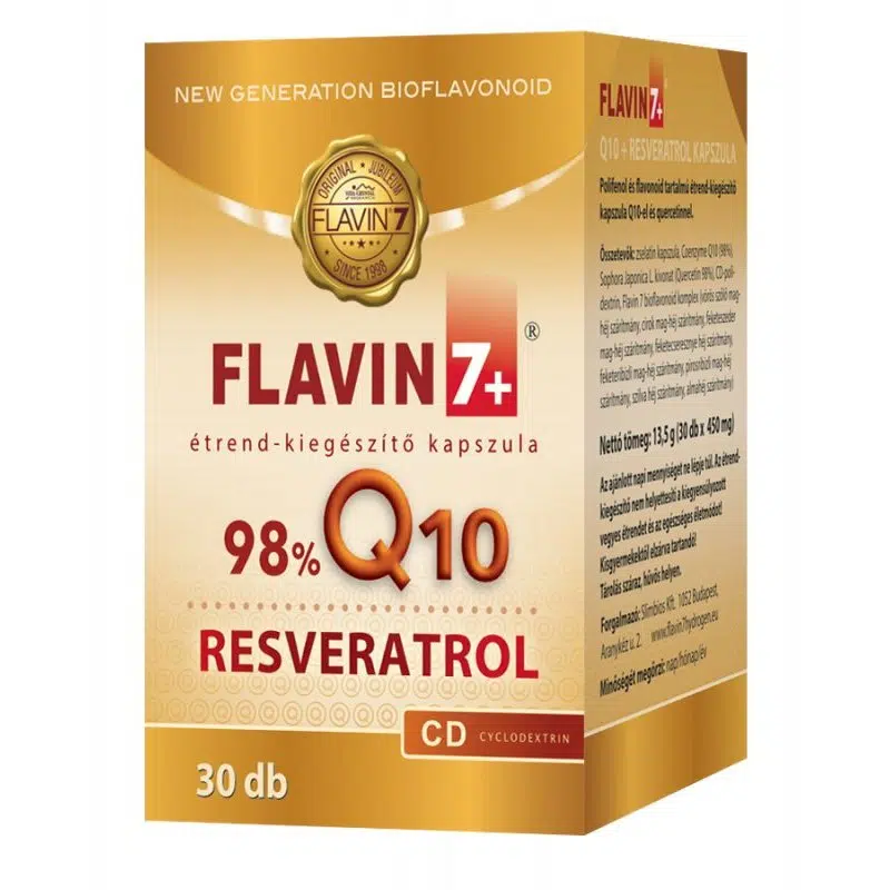 Flavin7 Q10 + Resveratrol kapszula 30db