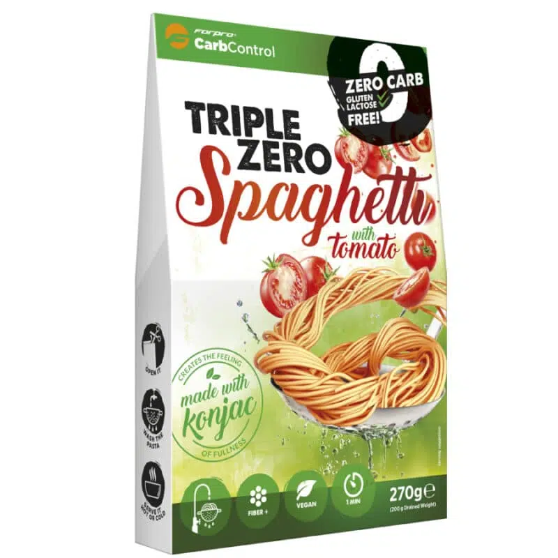 Forpro Triple Zero tészta-Spaghetti Tomato 270 g