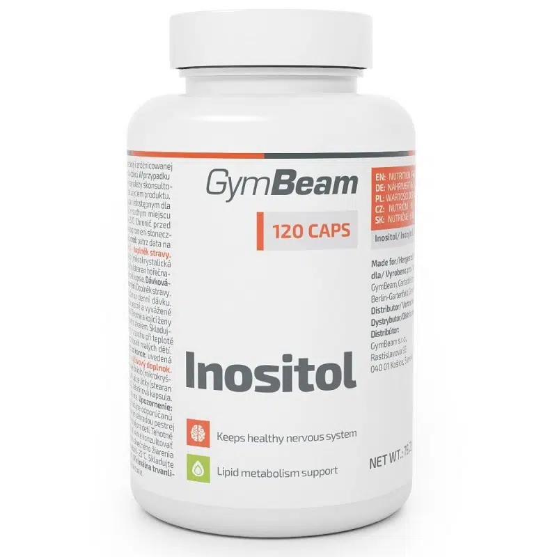 GymBeam Inozitol (B8-vitamin) 120db