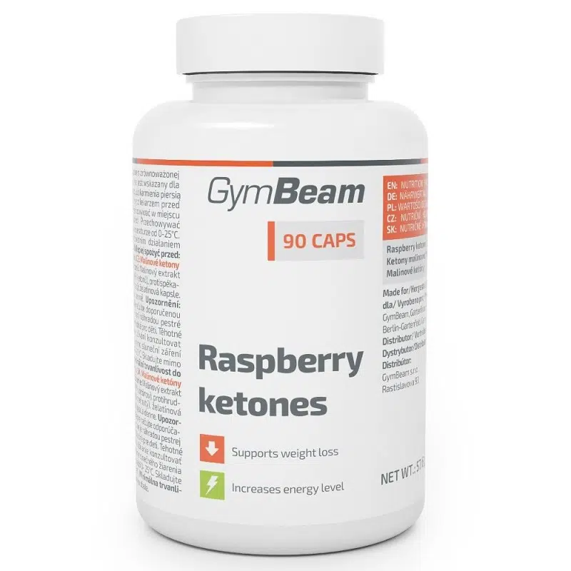 GymBeam RASPBERRY KETONES (Málna keton) 90db