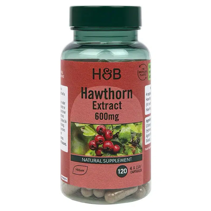 H&B Galagonya (Hawthorn) kapszula 600 mg 120 db