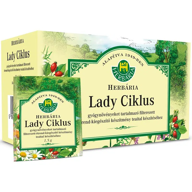 Herbária lady ciklus tea filteres 20 filter
