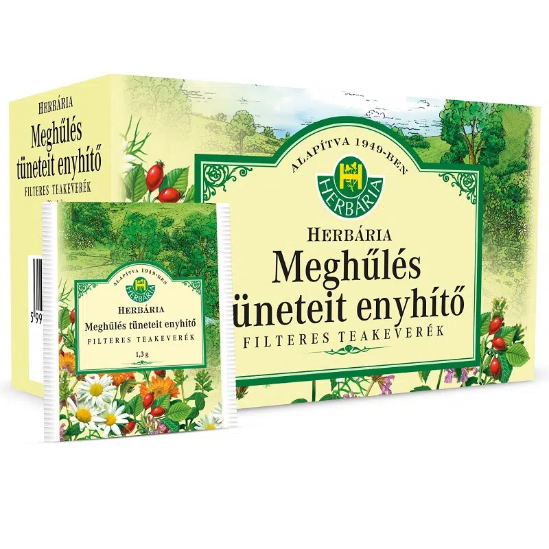 Herbária Meghűlés tüneteit enyhítő tea filteres 20db