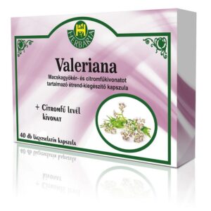 Herbária Valeriána kaszula 40db
