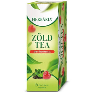Herbária zöld tea eper 25x1