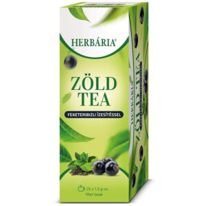 Herbária zöld tea feketeribizli 25x1