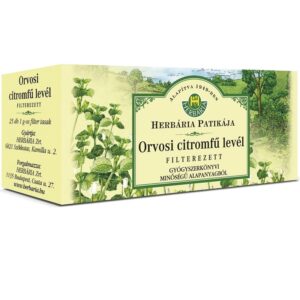Herbária Orvosi citromfű levél tea filteres 25x