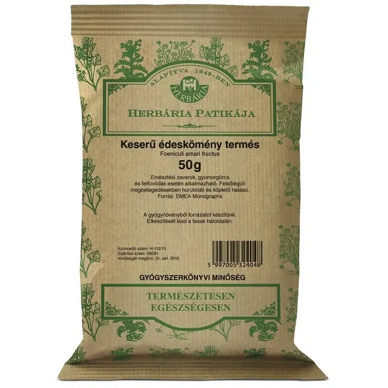Herbária Keserű édeskömény termés 50g