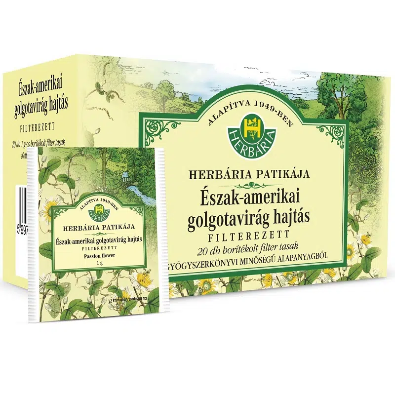 Herbária Észak-Amerikai golgota virág hajtás filteres 20x
