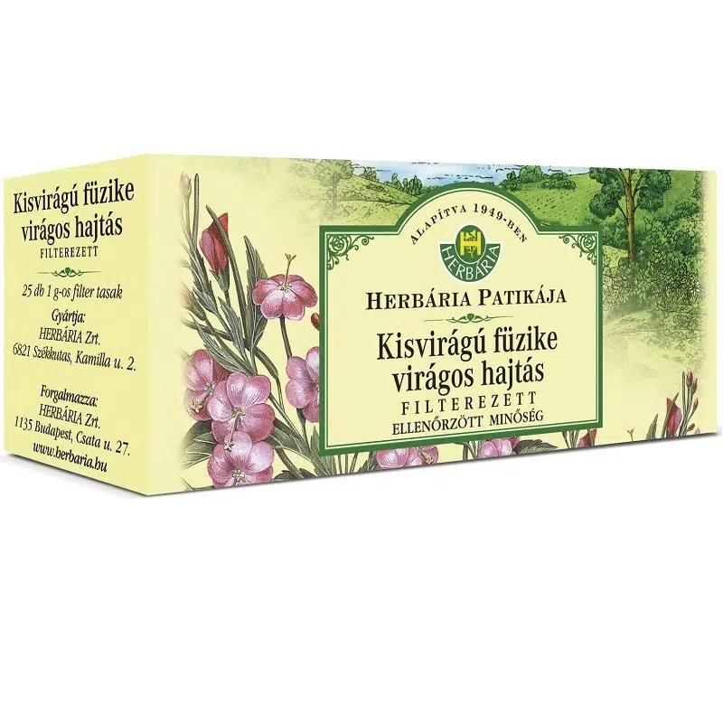 Herbária kisvirágú füzike filteres 25x