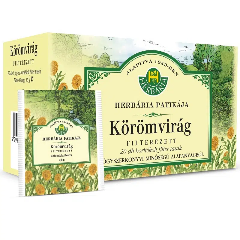 Herbária körömvirág filteres 20x