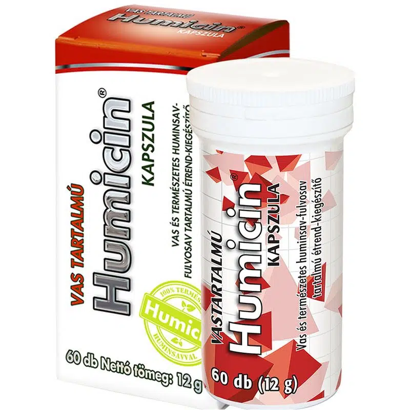 Humicin kapszula vas 60db