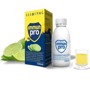 ImmunPro Liposzómás Immunerősítő Emulzió citrom-lime ízesítésben 150ml