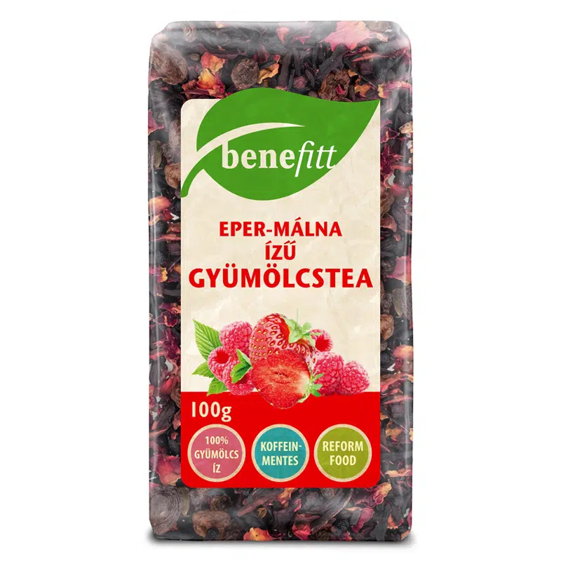 Interherb Benefitt eper-málna tea 100g