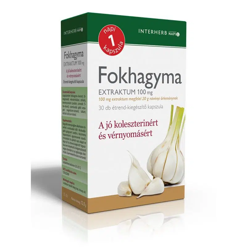 Interherb Fokhagyma kapszula 30db