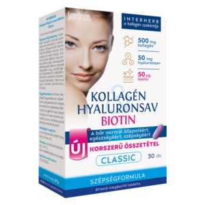 Interherb Kollagén Hyaluronsav Biotin Classic tabletta 30db