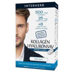 Interherb Kollagén Hyaluronsav Men kapszula 30db