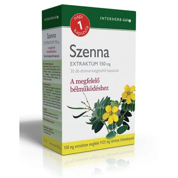 Interherb Szenna extraktum kapszula 30db