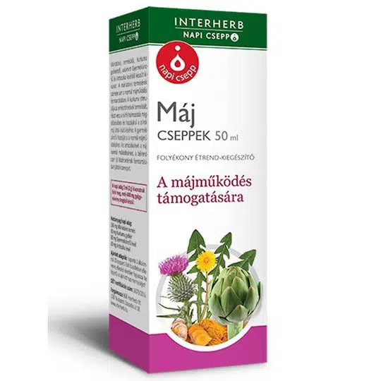 Interherb Napi csepp máj cseppek 50ml