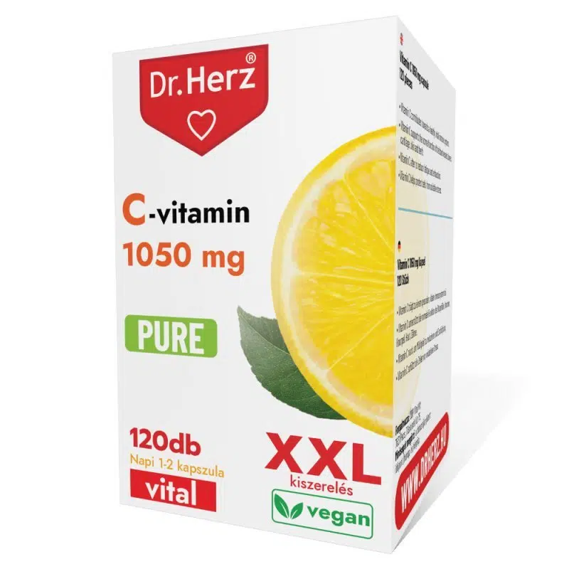 Dr. Herz XXL C-vitamin 1050 mg PURE 120 db kapszula