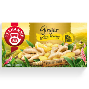 Teekanne ginger extra strong citrom ízű gyömbér tea 35 g