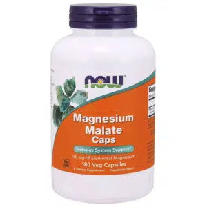 Now Magnesium Malate 95 mg - 180db