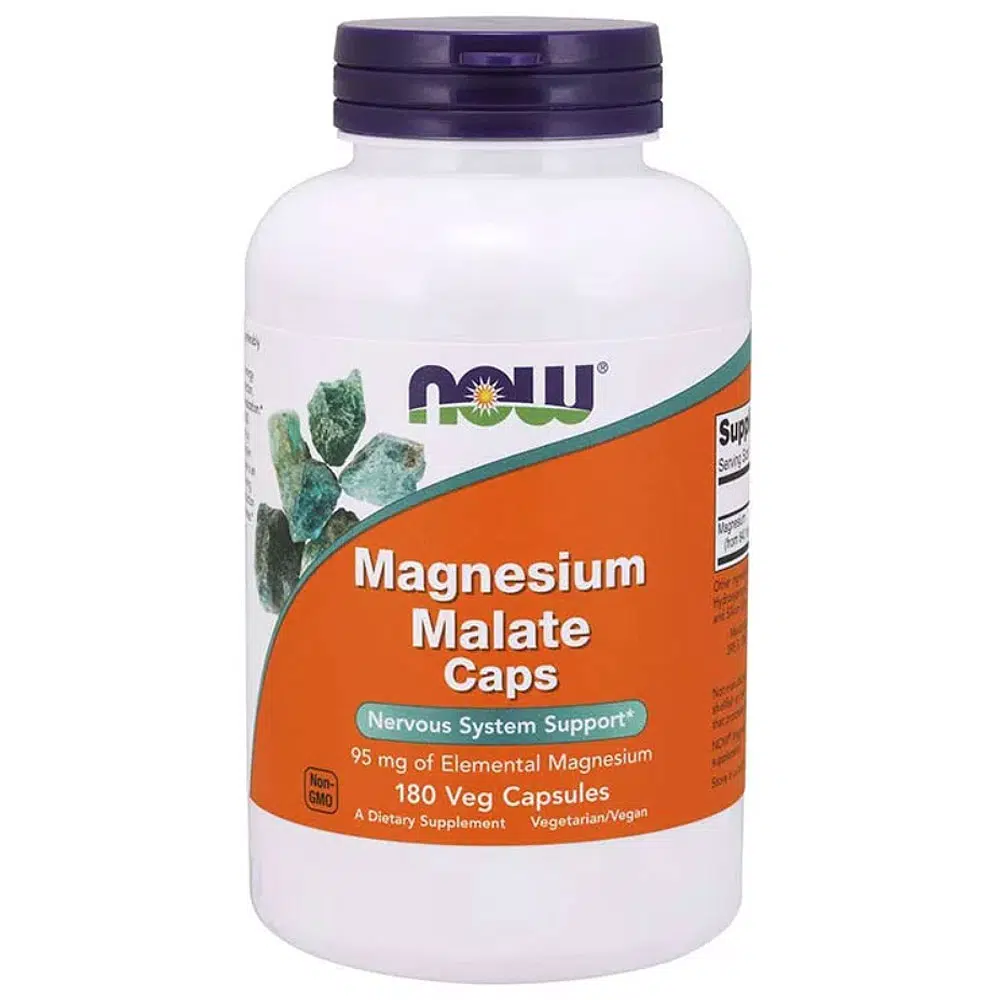 Now Magnesium Malate 95 mg - 180db
