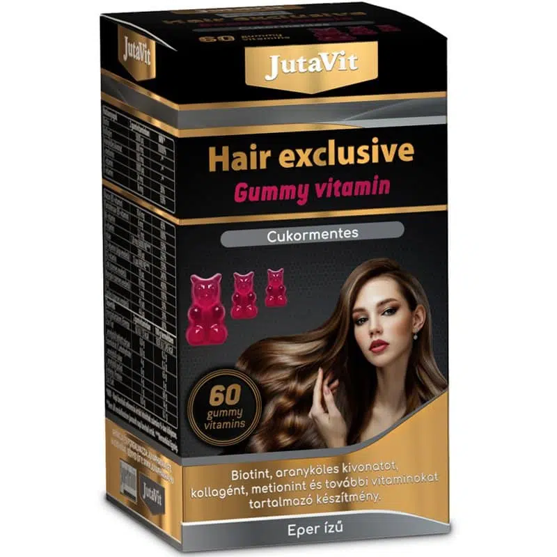 Jutavit Hair Exclusive gumivitamin 60db (EPER ÍZŰ)