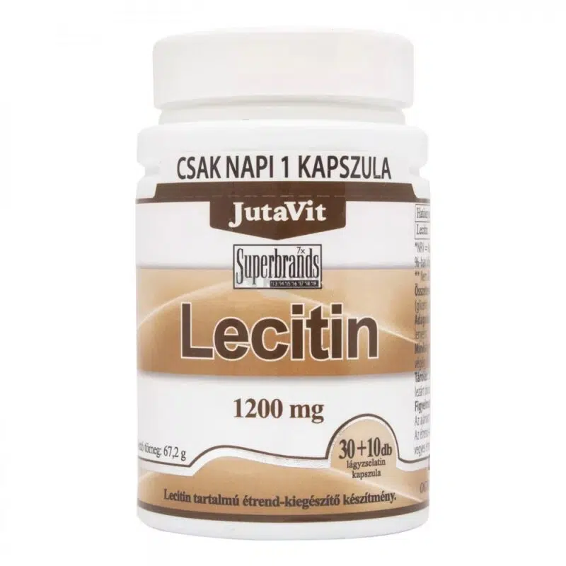 Jutavit lecitin 1200mg kapszula 40db