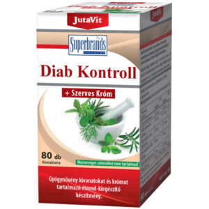 Jutavit Diab kontroll 80db tabletta