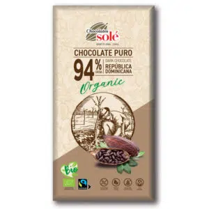 Chocolates Solé 94% Bio Étcsokoládé 100g