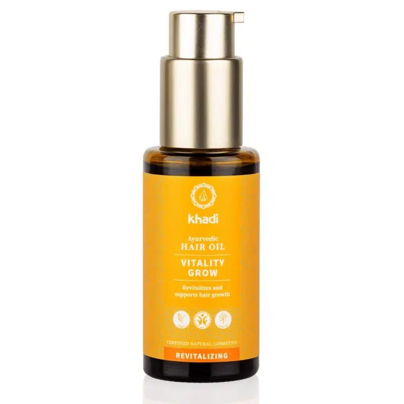 Khadi Vitality Grow Ayurvédiikus hajolaj 50ml