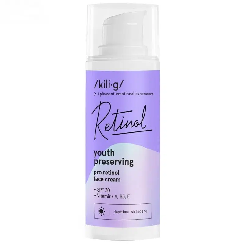 Kili.g Pro-retinol nappali arckrém SPF30 50ml