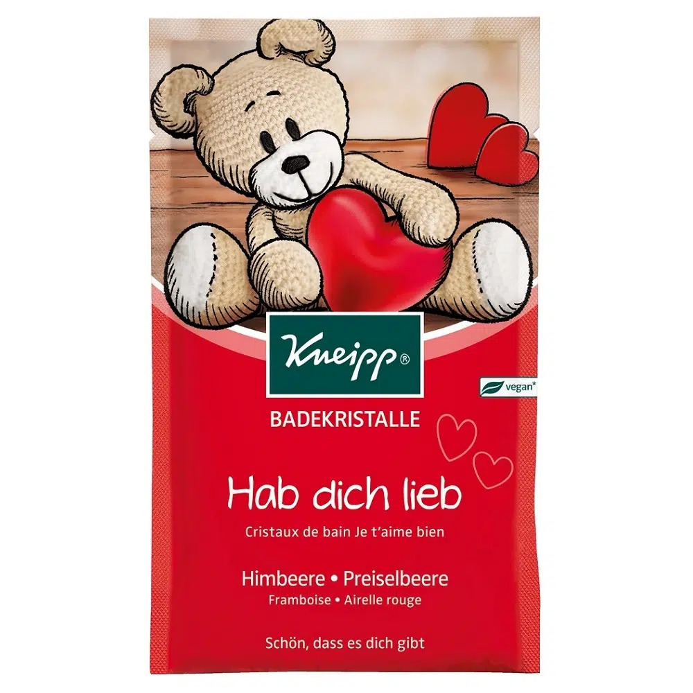 Kneipp Fürdőkristály - szeretlek (Hab dich lieb) 60g