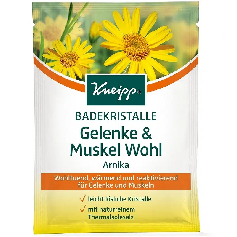 Kneipp Fürdőkristály - Árnika - (active) Izület és izomlazító 60g