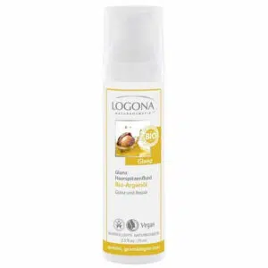 Logona Hajvégápoló folyadék bio argánolajjal – törékeny