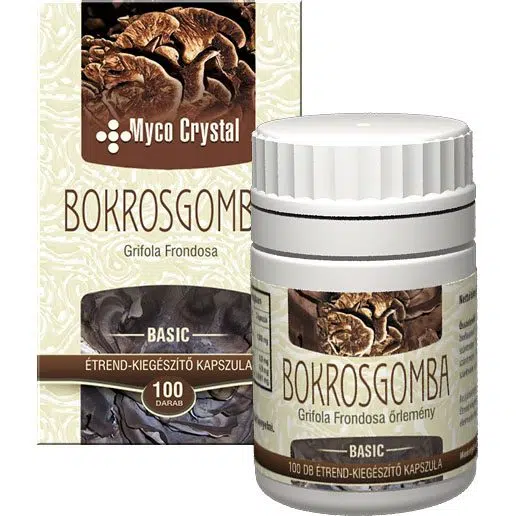 Myco Crystal Bokrosgomba kapszula (100db)