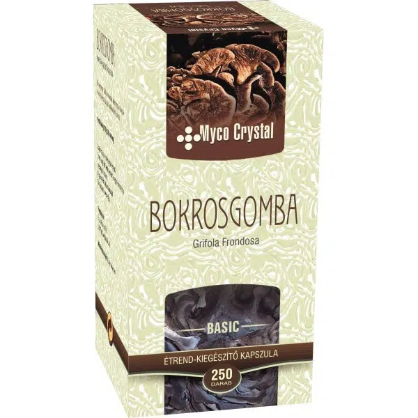 Myco Crystal Bokrosgomba kapszula (250db)