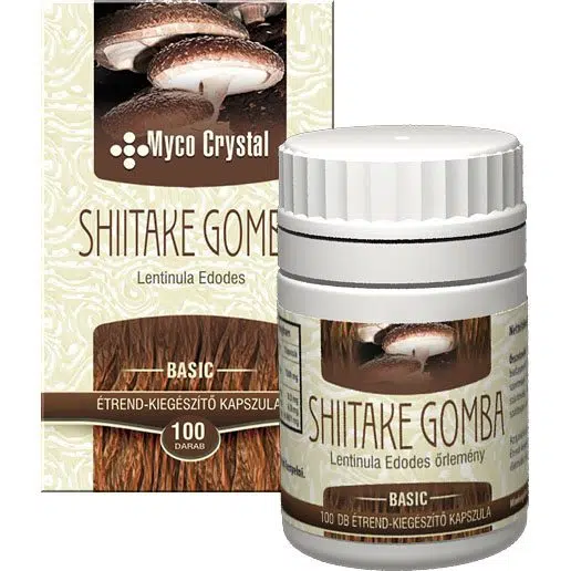 Myco Crystal Shiitake kapszula (100db)
