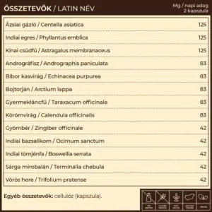 Myrobalan Cleanse csomag - vér, nyirokrendszer, máj tisztító program - Image 3