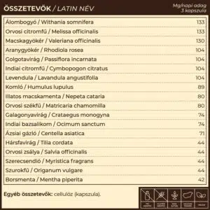 Myrobalan Nepa - nyugodt tudat kapszula - 60db - Image 2