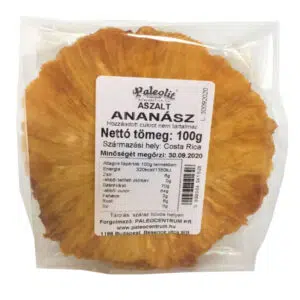 Paleolit Aszalt ananász szelet 100g
