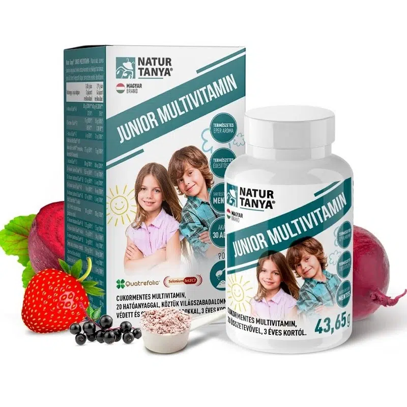 Natur Tanya Junior Multivitamin por eper ízben 43