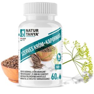 Natur Tanya Szerves Króm+Kapormag tabletta 60db