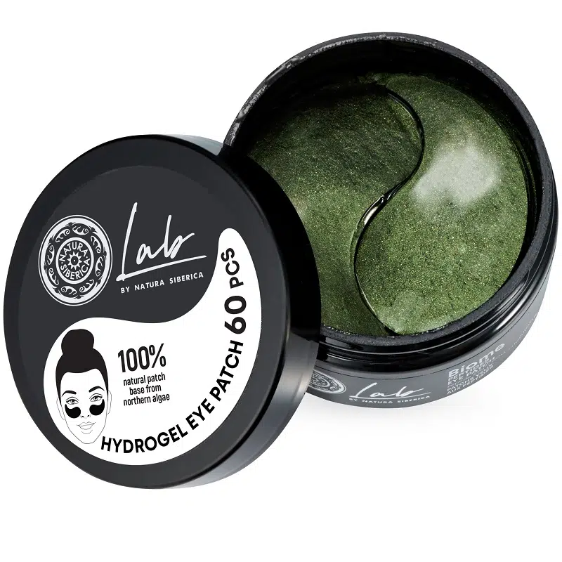Natura Siberica Lab Biome Lifting hidrogél szemmaszk + Q10 koenzim 60db (FEKETE)