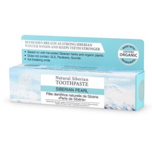 Natura Siberica Siberian Pearl natúr erősítő fogkrém 100g