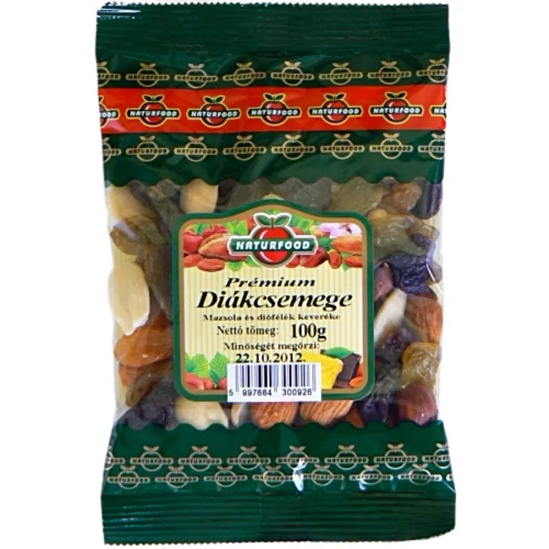 Naturfood diákcsemege prémium 100 g