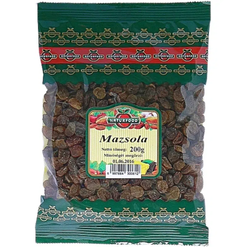 Naturfood mazsola 200 g