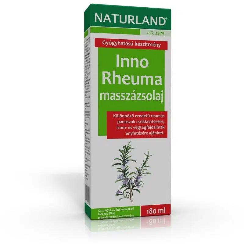 Naturland inno-reuma masszázsolaj 180ml