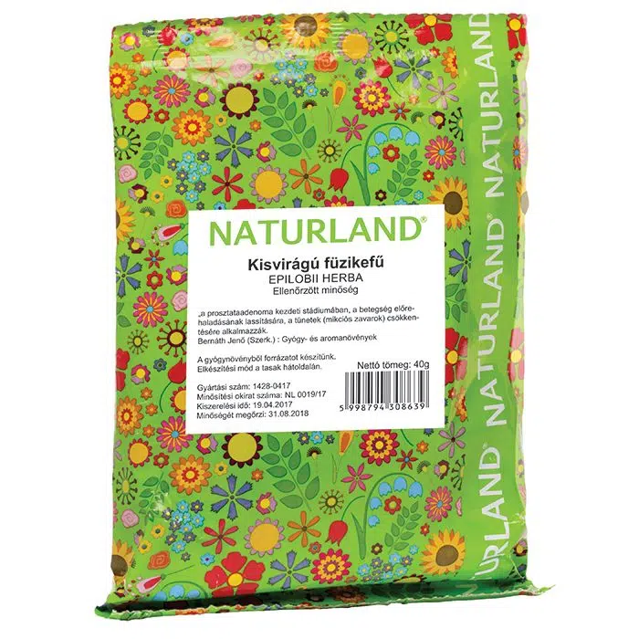 Naturland kisvirágú füzike tea 40g
